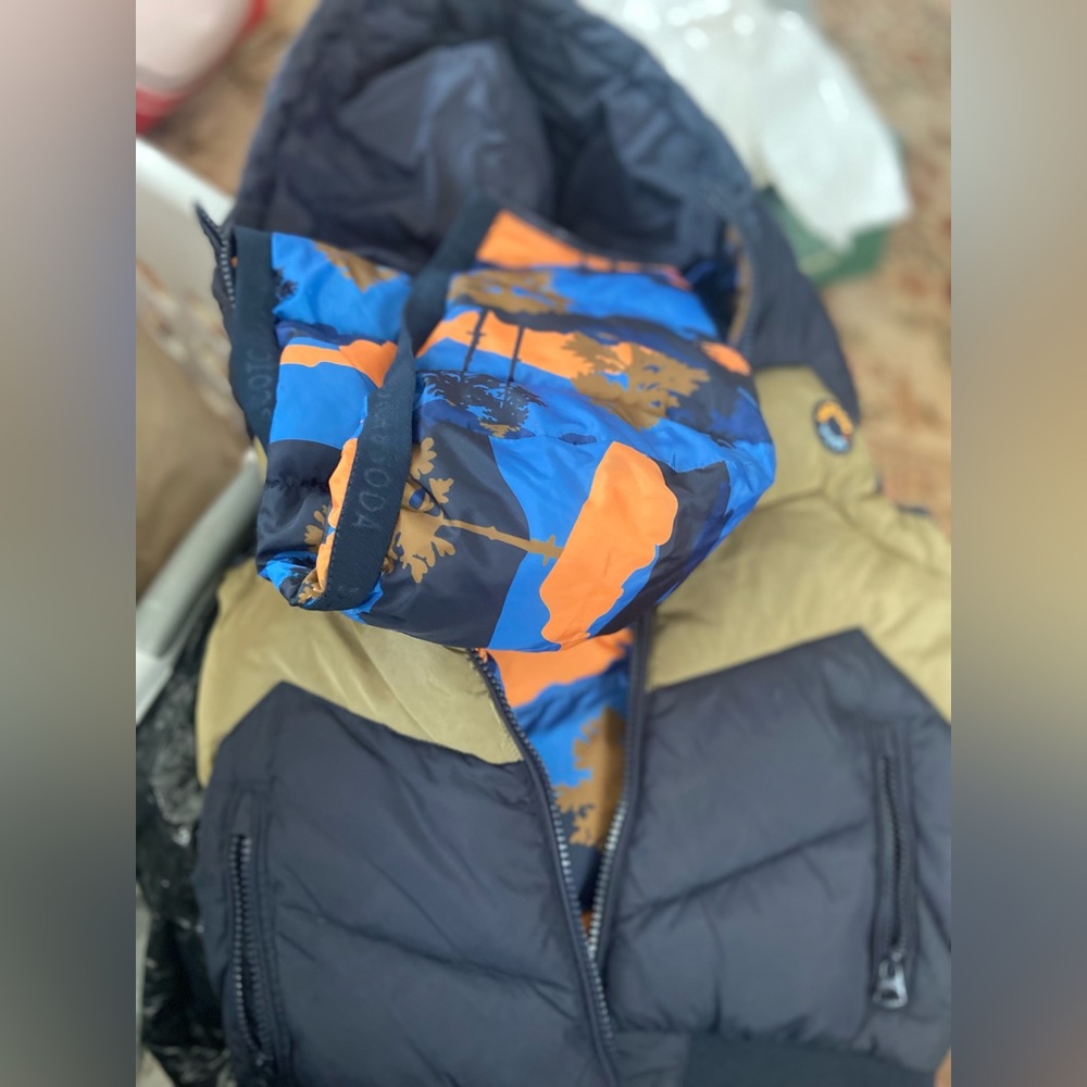 Scotch and soda reversible boys vest